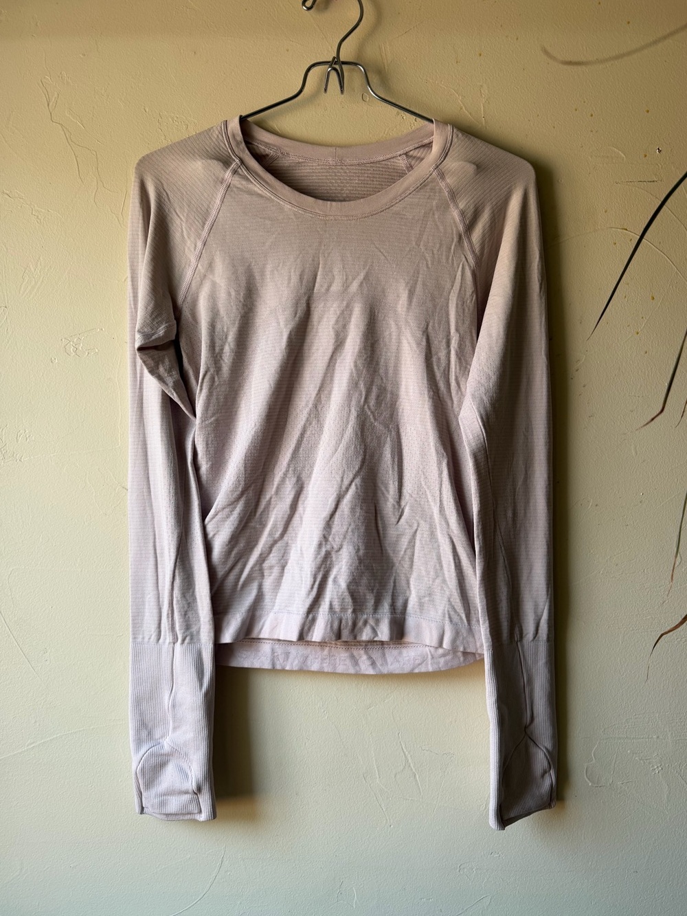 Light Pink Long-Sleeve Swiftly Tee